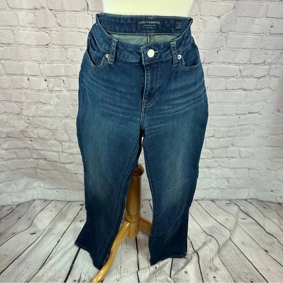 Women's Lucky brand low rise boot lolita Jeans size 10/30 - Picture 1 of 7